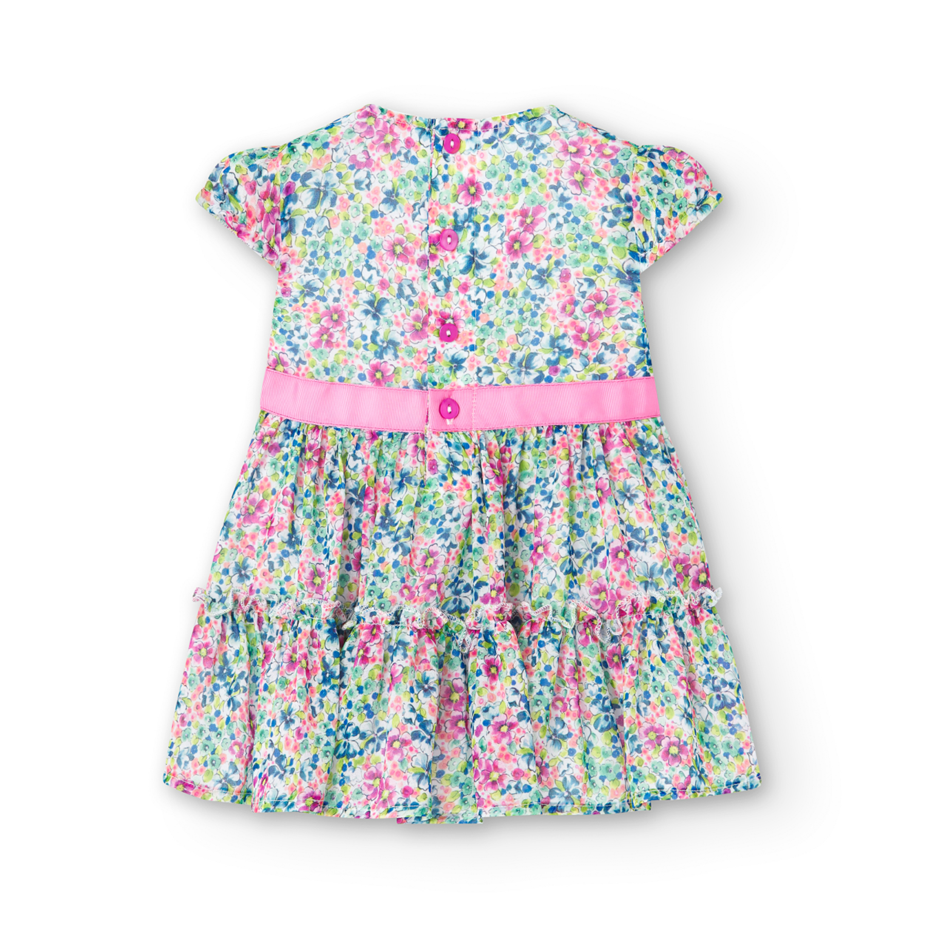 vestido floral para niña
